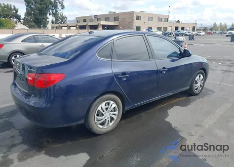 2008 Hyundai Elantra Gls/Se из США, поврежденный, VIN KMHDU46D58U301208
